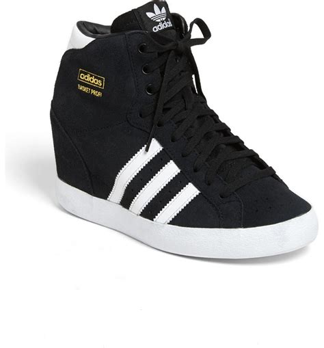 female Adidas wedge sneakers